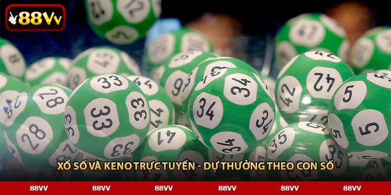 Xổ số và keno trực tuyến - Dự thưởng theo con số